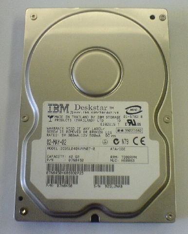 Festplatte 40 GB IDE_P-ATA