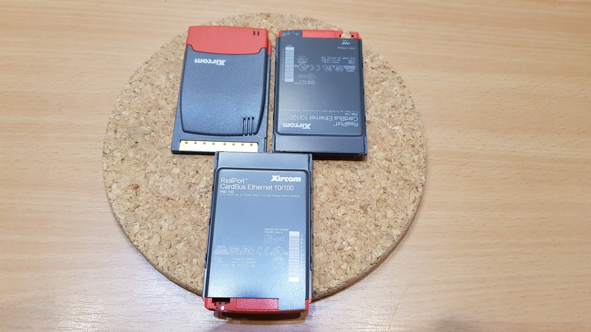Gebrauchter Laptop Ethernet-Card 10/100 Cardbus - Computer-A-und-V Dr