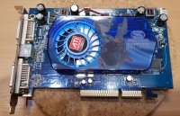 Gebrauchte 3D-Grafikkarte AGP 8fach für Windows XP -...