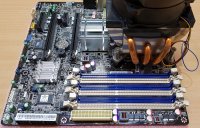 Gebrauchtes Motherboard Sockel 1366 + CPU i7 920 Bundle -...