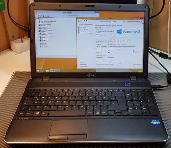 Gebrauchter Laptop mit Windows 8.1 Professional