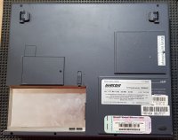 Gebrauchter Laptop-PC mit Windows 98SE - 256 MB-RAM - 20 GB-HDD - DVD-ROM und 3,5"-Floppy