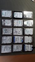 Gebrauchte Laptop-Festplatte 1 TB - 2,5 Zoll S-ATA