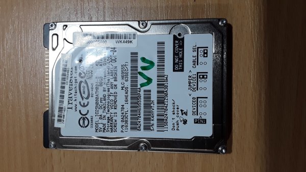 Gebrauchte 2,5" Laptop-Festplatte PATA 80 GB 44 Pin IDE