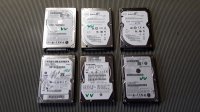 Gebrauchte Laptop-Festplatte 250 GB S-ATA im 2,5"-Format
