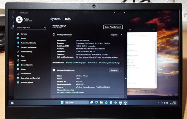 Gebrauchter Laptop mit Windows 11