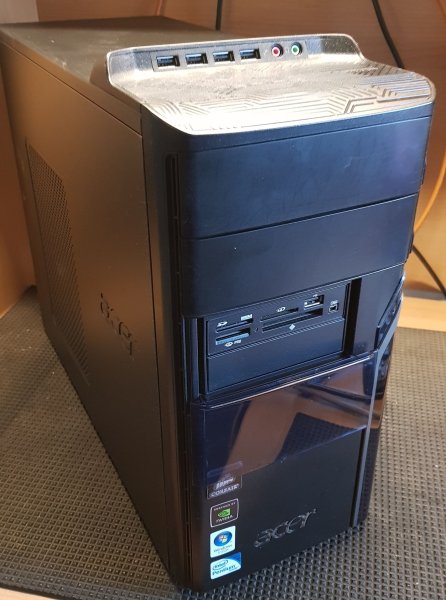 Gebrauchter PC mit Windows 7 - DualCore-CPU 4 GB-RAM 250 GB-HDD